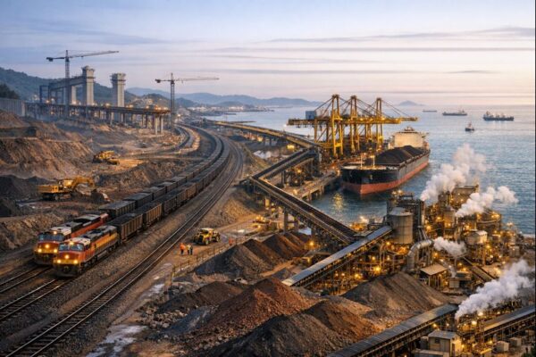 Mining Logistics Infrastructure: Expanding Railways, Ports, and Processing