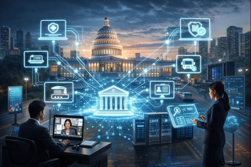 Digital Government: E-Governance Infrastructure Modernizing Public Services
