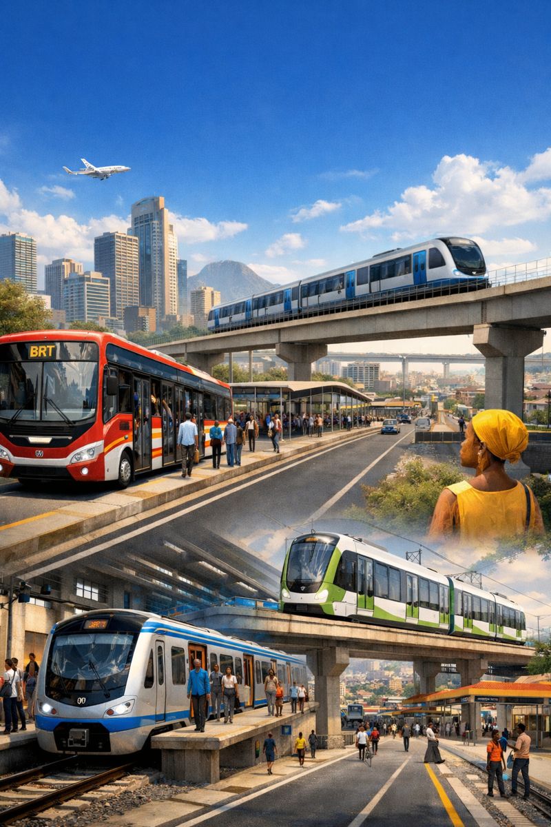 Bold Urban Transport Projects: Expanding BRT, Metro, and Light Rail in African Cities
